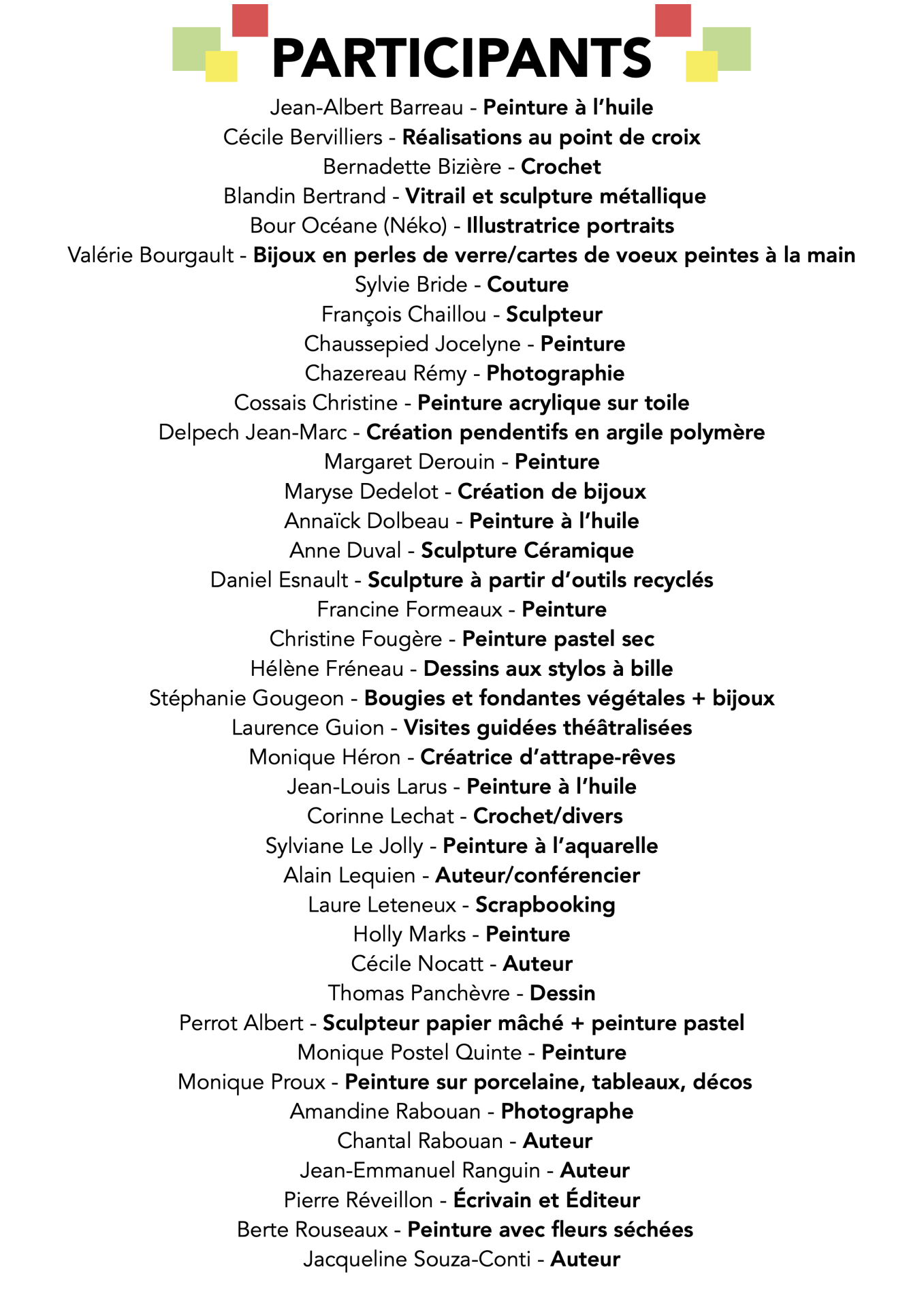 Participants - JALN 2025 - 1
